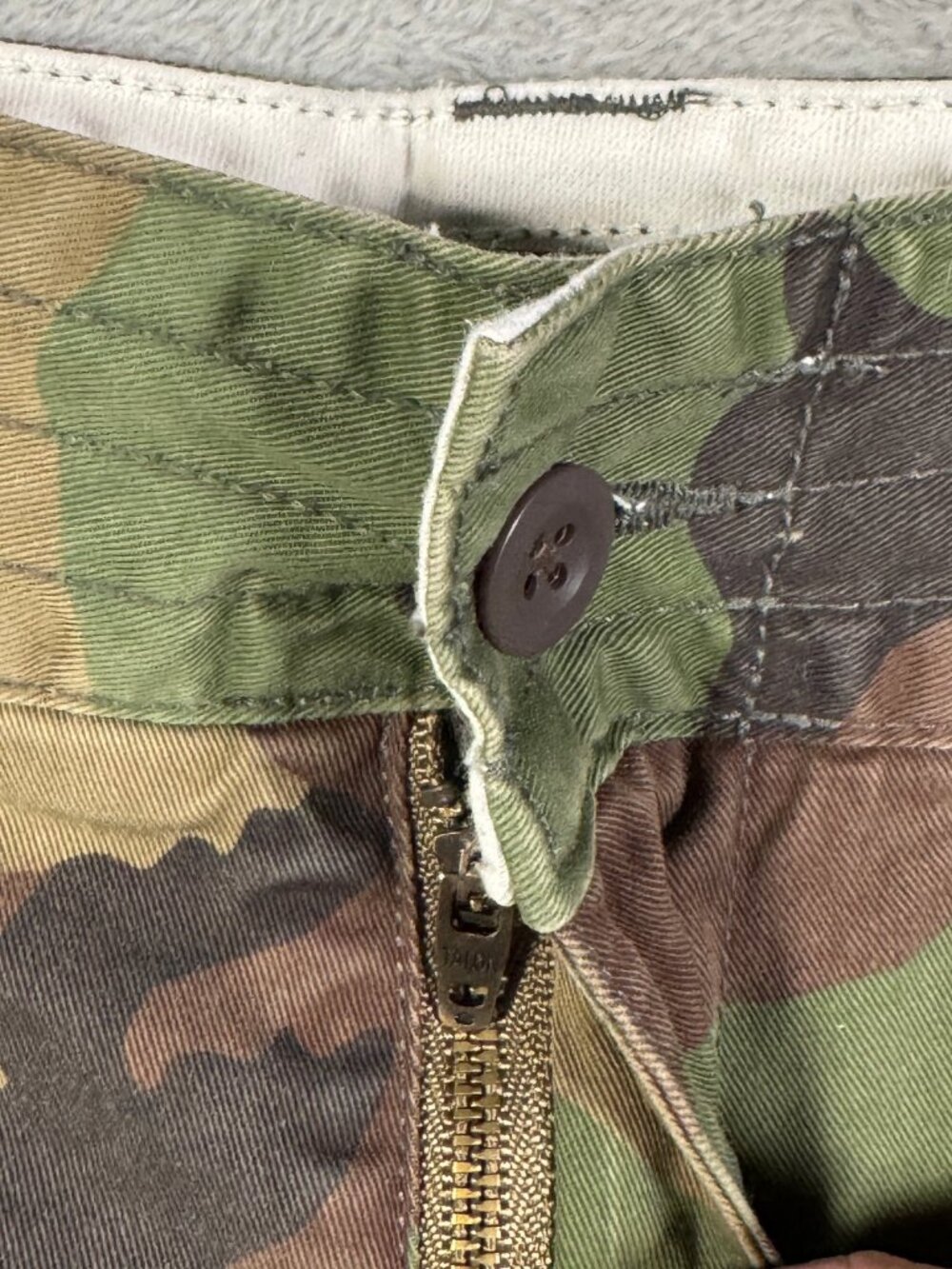 Polo Ralph Lauren Cargo Shorts Mens 38 Green Camo Relaxed Fit Gellar $118 *FLAW - Picture 13 of 14